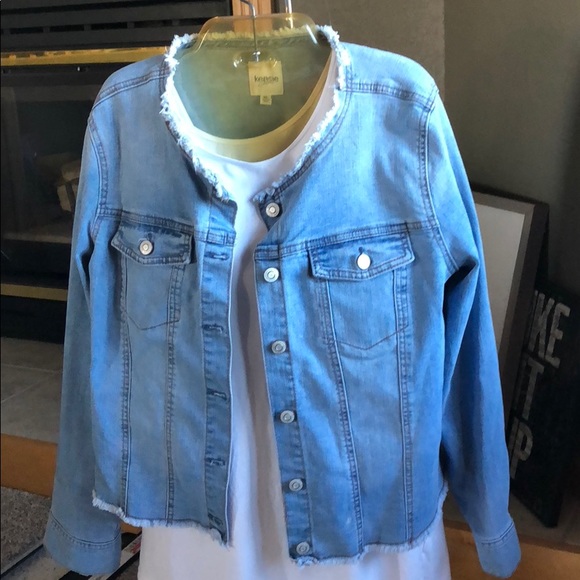 kensie jeans denim jacket
